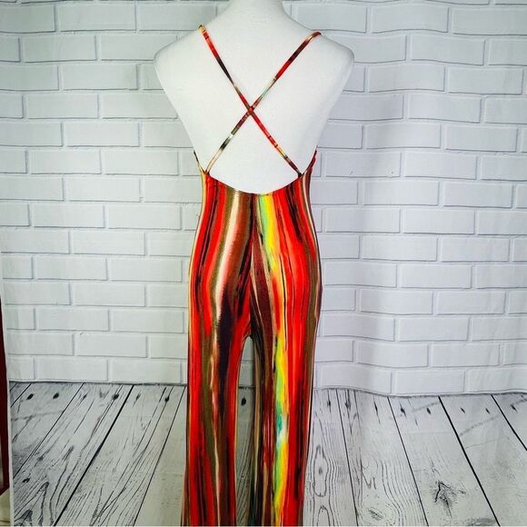 Codigo Multicolor Sleeveless Jumpsuit - Size Medium - Picture 5 of 9